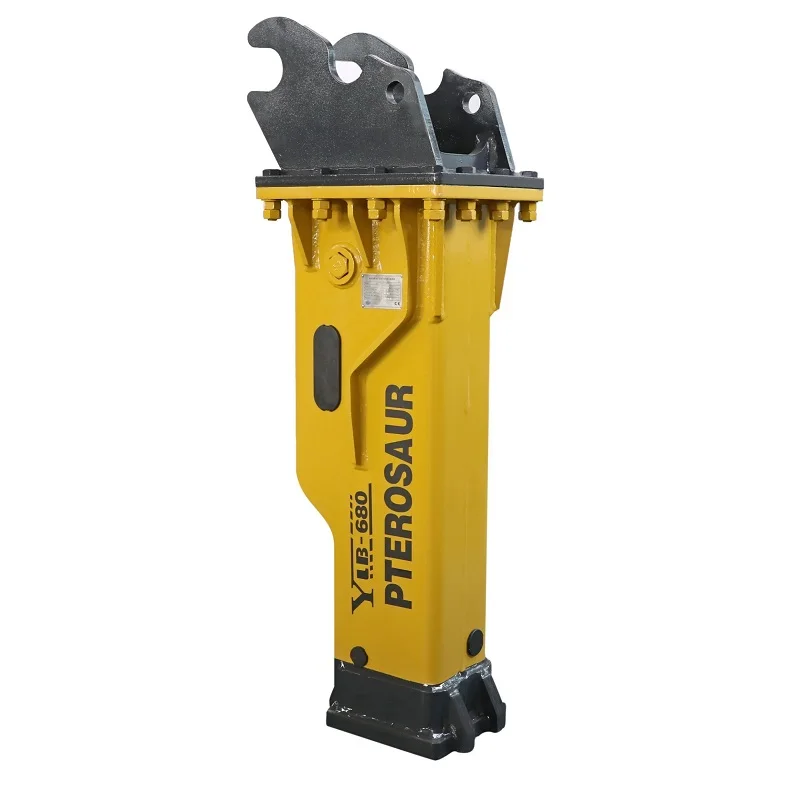 Hydraulic jackhammer SB43  Box type  Hydraulic  Breaker Hammer Rock Crusher 4 -7 ton  68 mm chisel
