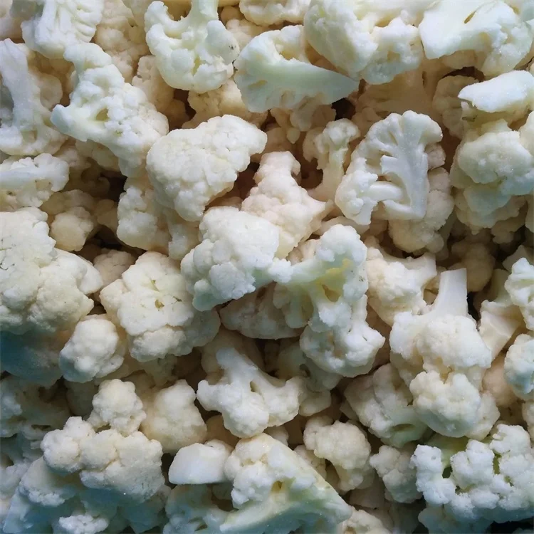 Китайские замороженные Овощи IQF, Капучинатор, крупная упаковка, замороженная обработанная Капучинатор, продукты размером 3-5 см 4-6 см