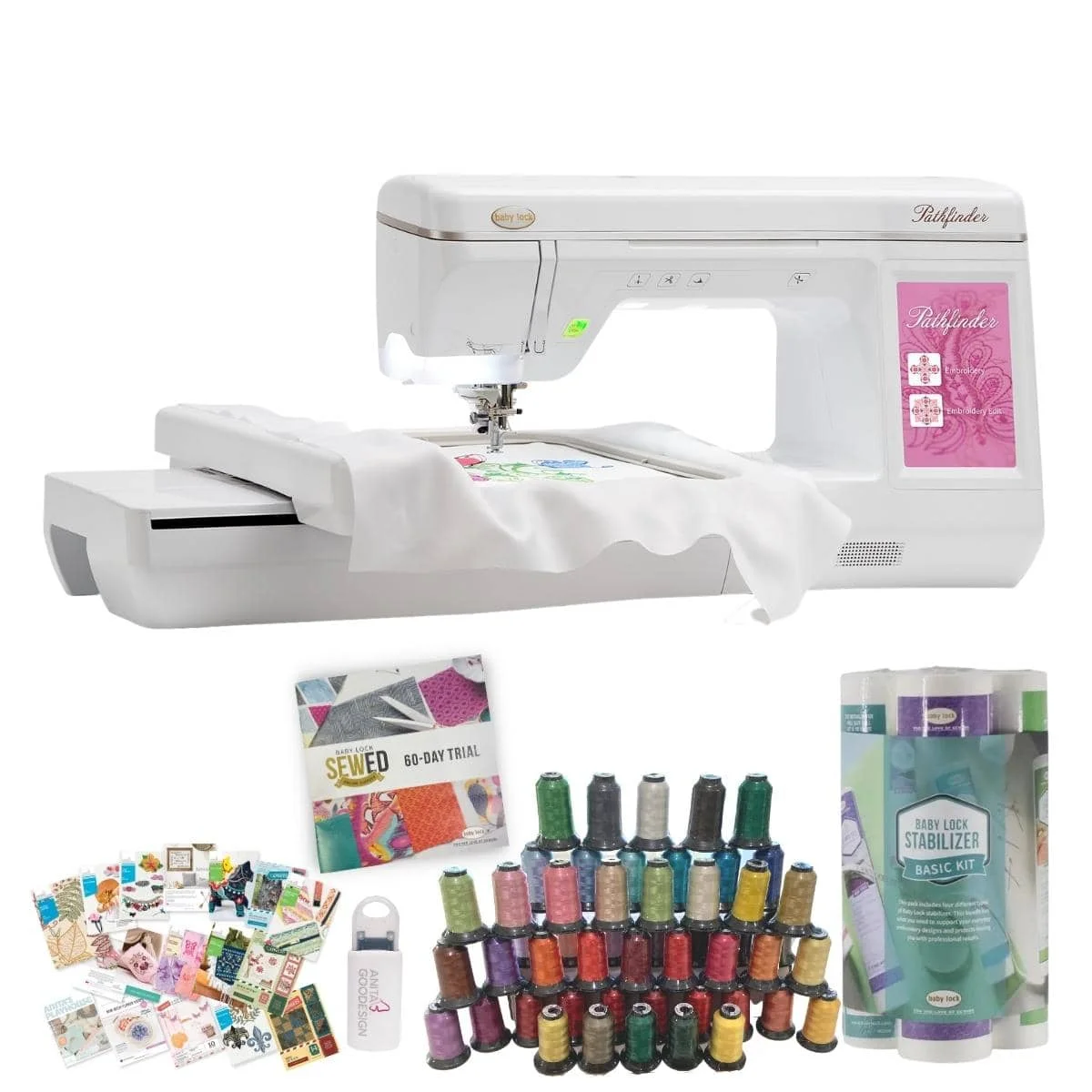 Doorstep Delivery For Baby-Locks Pathfinders Embroidery Machine
