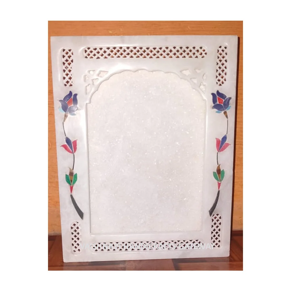Latest Production Low Price Range Italian Marble Decoration Inlay Work Photo Frame