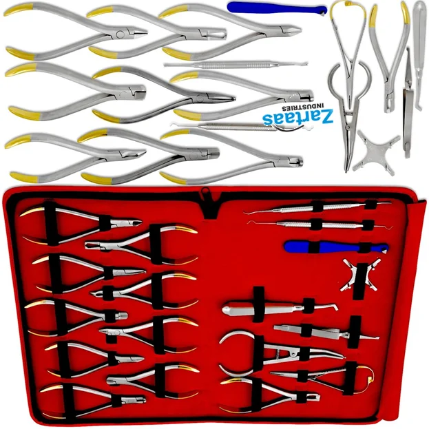 18 шт. набор стоматологических инструментов