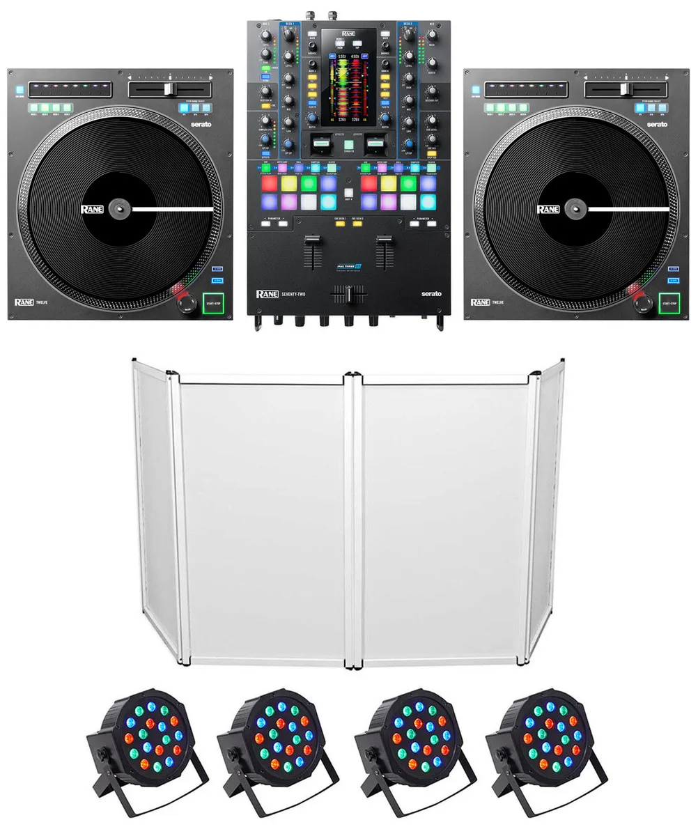 Новые продажи DJ семьдесят два MKII Премиум 2-канальный микшер с мультисенсорным экраном