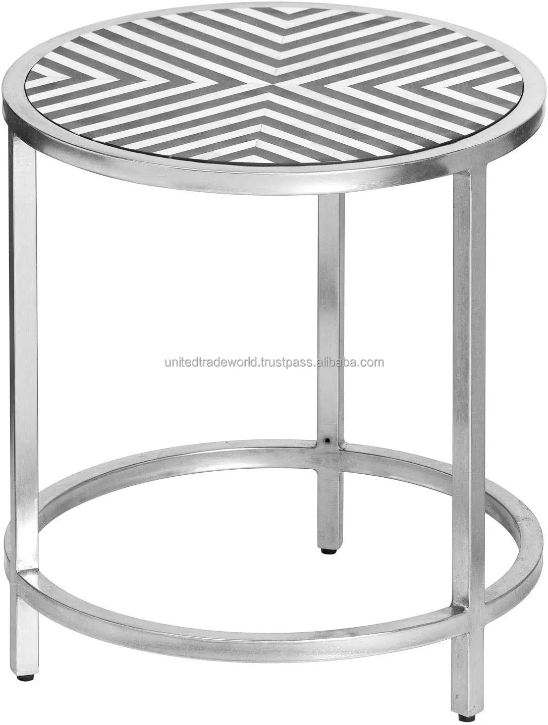 Artisan Crafted Elegance: Bone Inlay Side Table Takes Home Decor to the Next Level By United Trade World