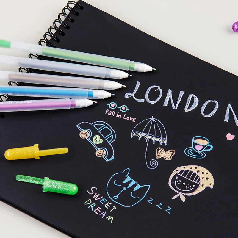 Sakura XPGB 12 colors high quality professional gelly roll highlight gel pen for art drawing bright colors