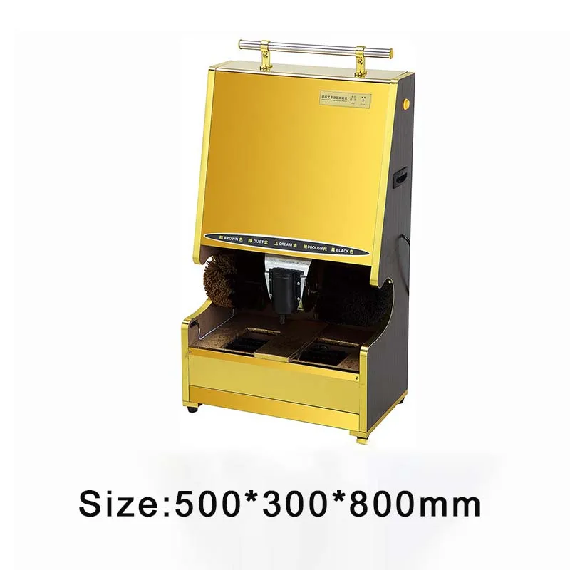 Hotel Supply Automatic Shoe Shine Polisher Machine Commercial Stainless Steel Electric Shoe Cleaner Polishing Equipment