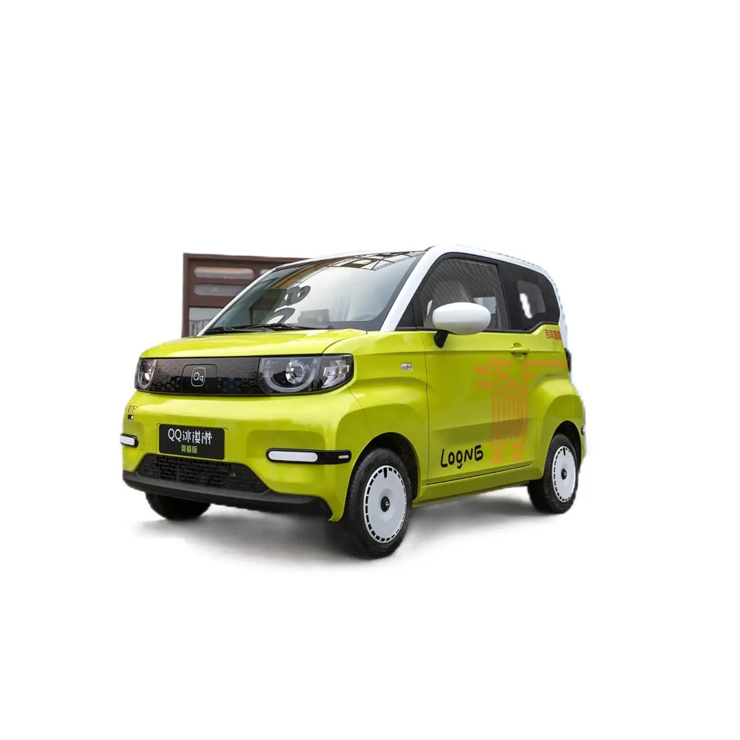 Hot Sale China Mini EV Car Chery QQ Ice Cream Cheap 4 Seater 4 Doors Chinese Used Small Electric Home Cars for Adult