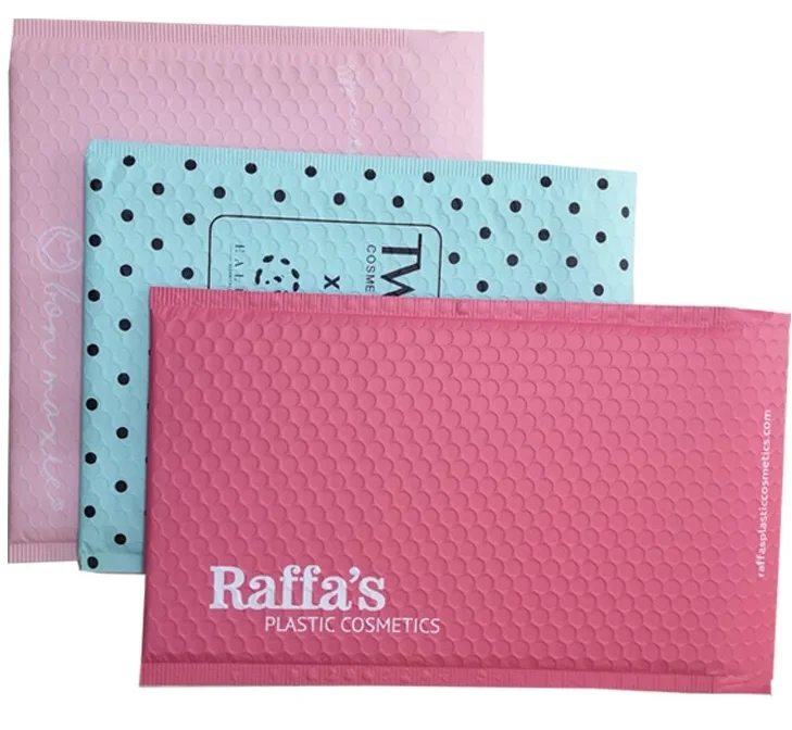 High Quality Self Seal Custom Packaging Bubble Mailer Bags Mailing Shipping Envelope Padded Poly Air Bubble Bags