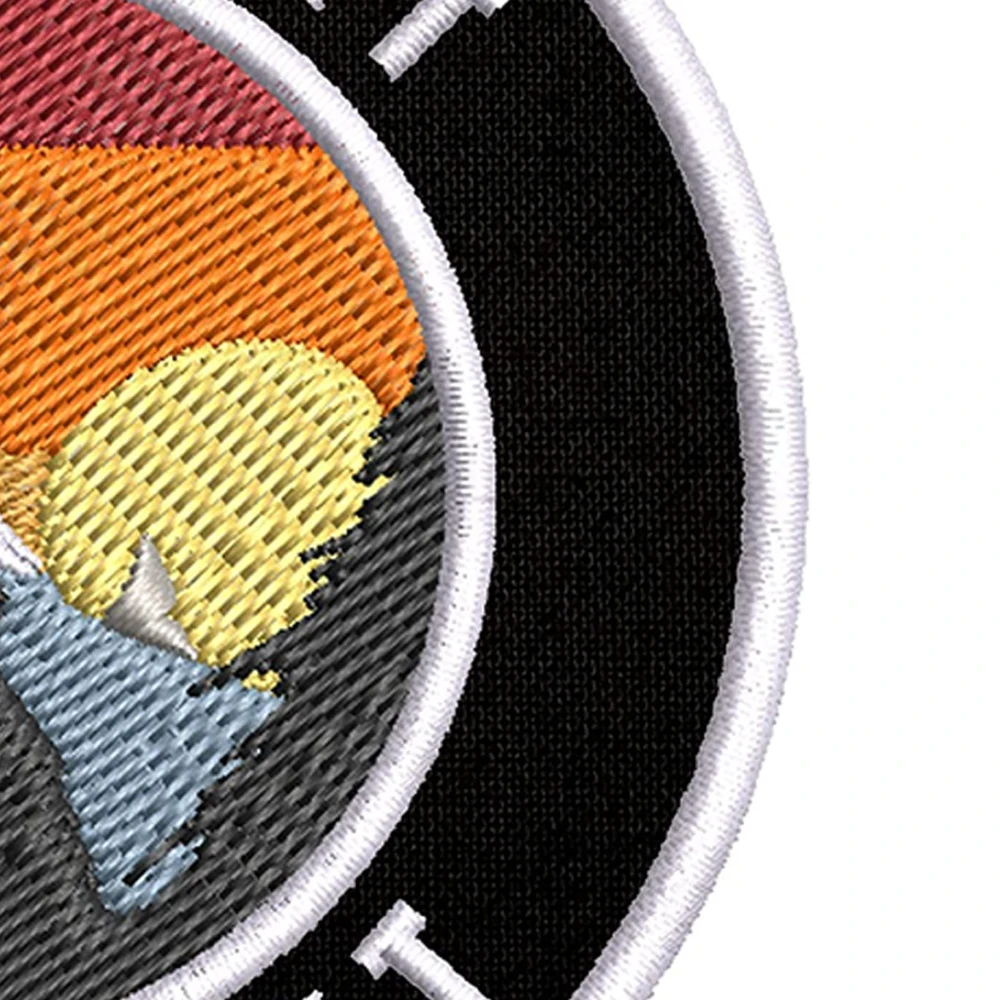 Machine made Decorative Super hero Embroidered Patch iron on back custom school patches in Low price