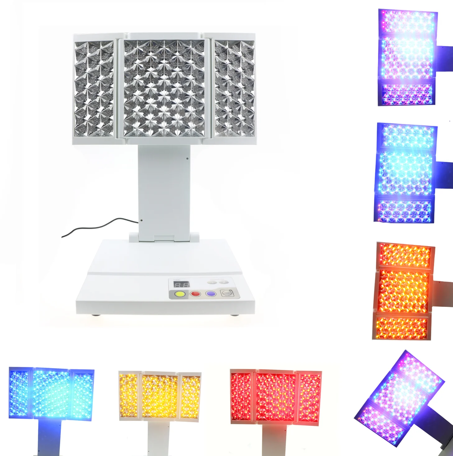 Foldable Face Skin Care Beauty Apparatus Salon PDT LED Light Therapy Machine Led Light Therapy