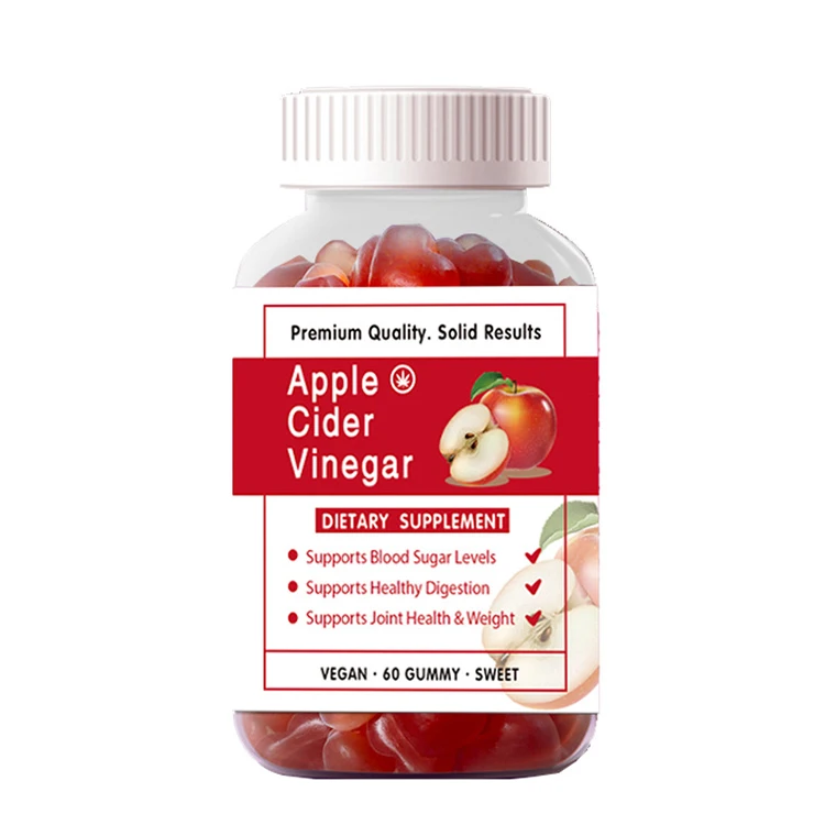 Частная марка косметических органических жевателей яблочного уксуса