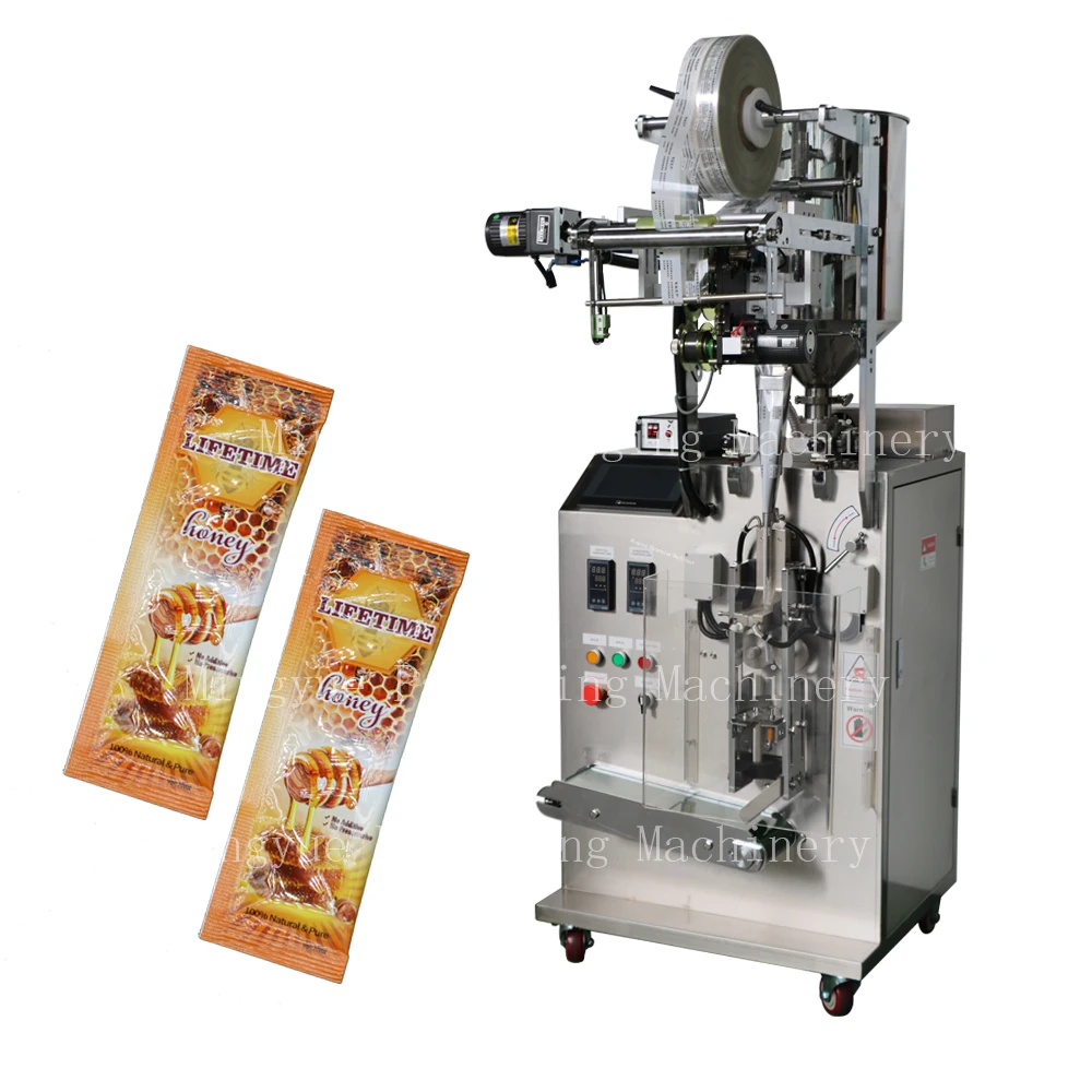 5g 10g 15g Automatic Liquid salad dressing Tomato Paste Sachet Peanut Butter Juice Ketchup Mustard Honey Packing Machine