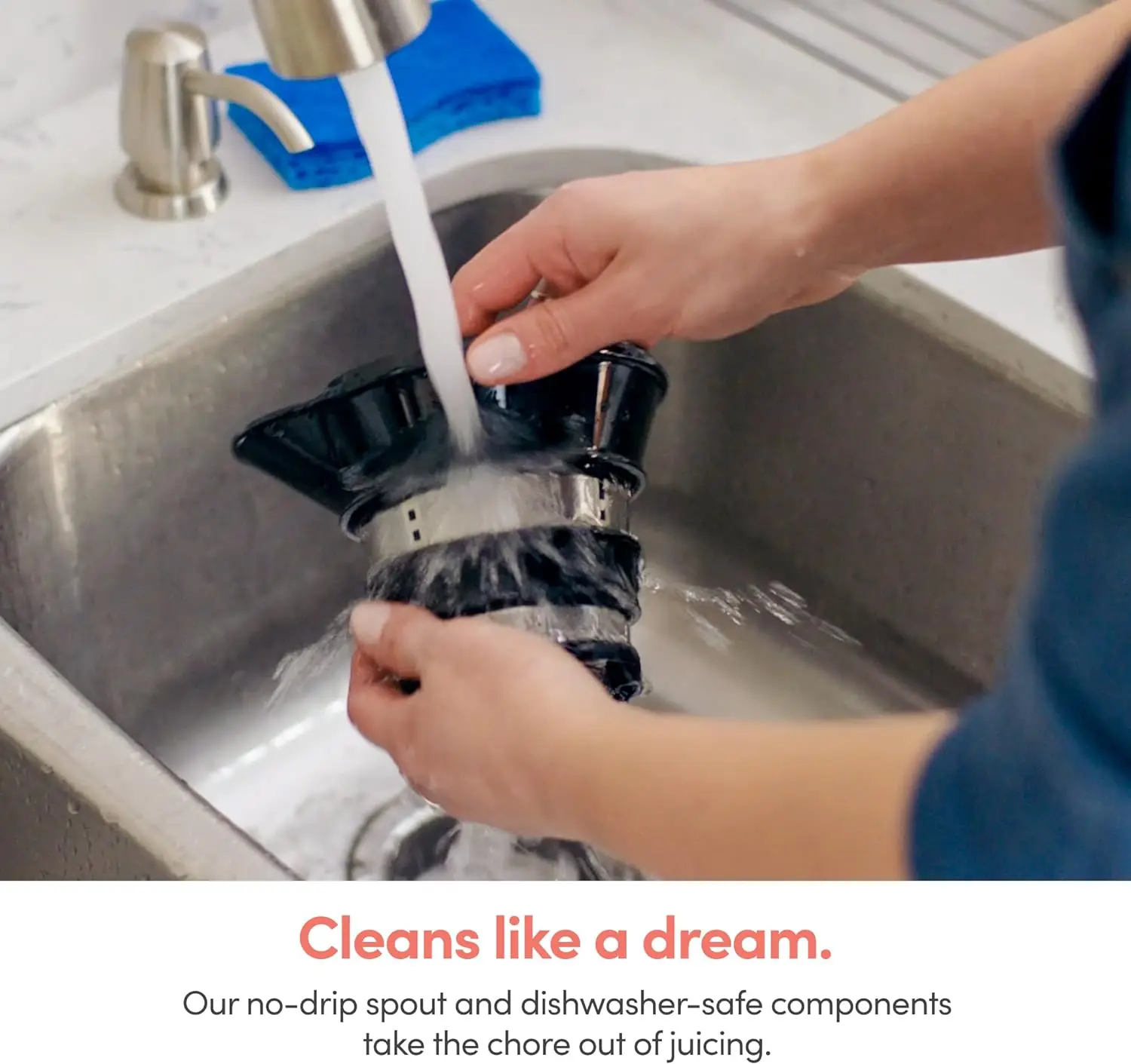 WHOLESALE Slow Juicer Slow Juicer Machine Easy To Clean Press Juicer With Brush 150 Watts Charcoal Black