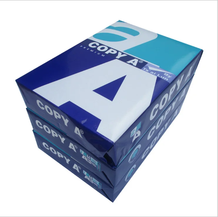 100% копировальная бумага Woold Pulp 80gsm A4 70 GSM / 80 GSM-супербелая a4 для продажи-Double A