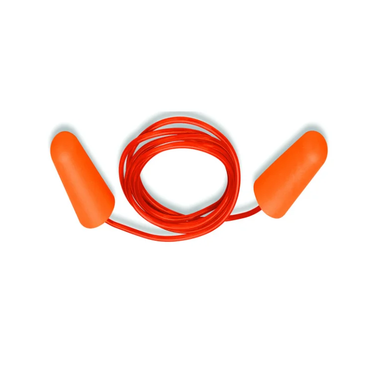 Best Price polyurethane foam earplugs with NRR 32dB disposable corded earplugs hearing protection from Vietnam