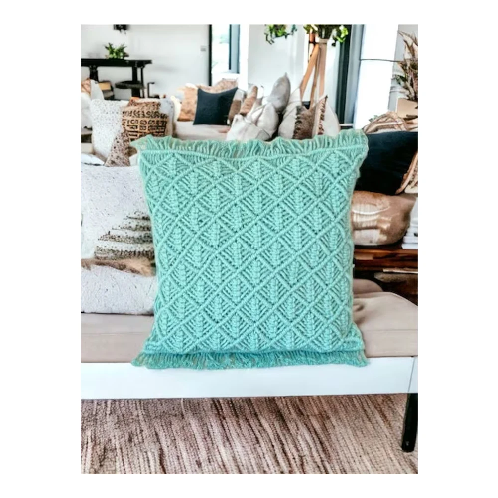 Home Textiles Cushion Pillow Luxury Jacquard Cushion Covers Pillow at Best Price