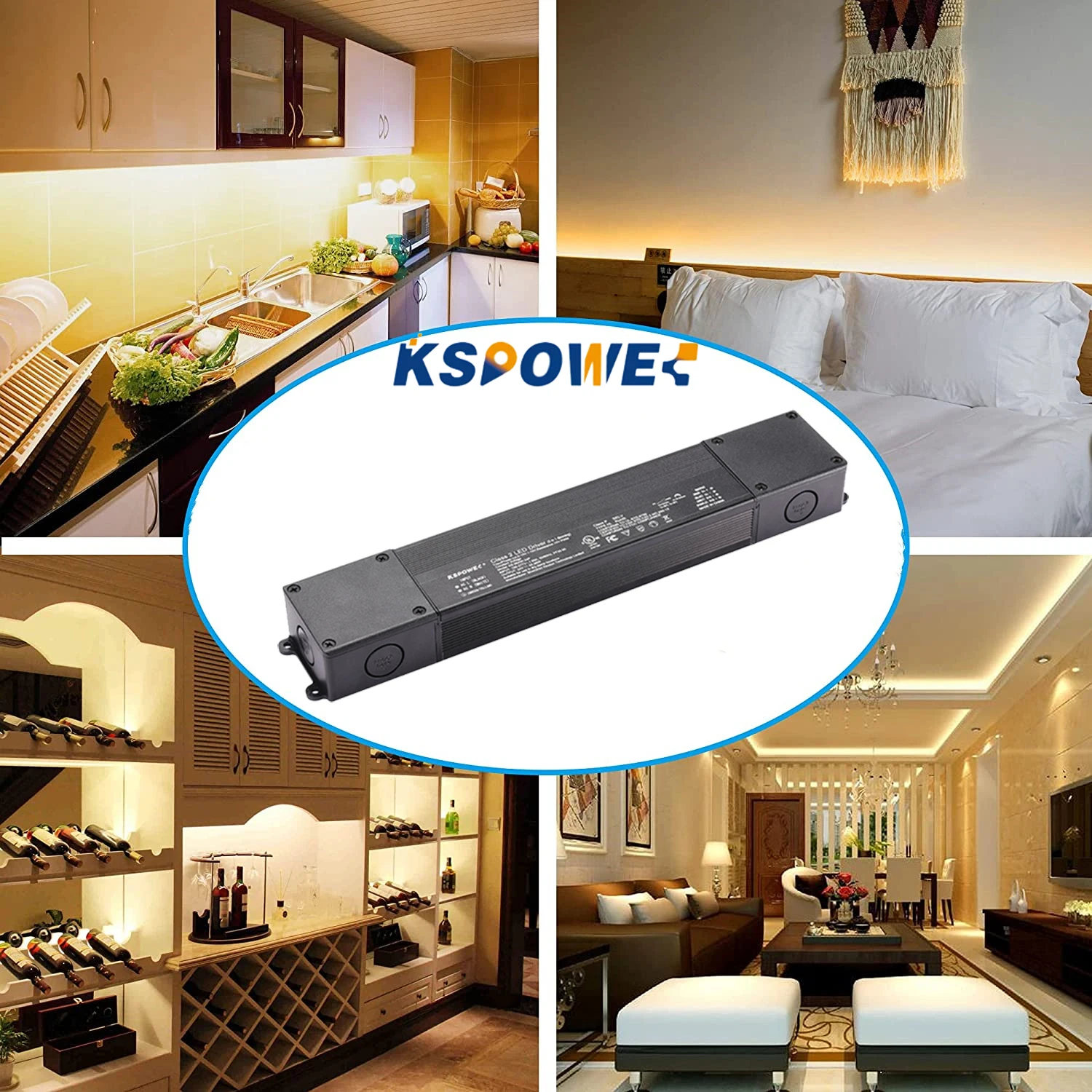 custom 80Watts universal input AC 100-277V 12volts 24volts 36volts 48volts transformer electronic ip65 led driver for LED lamps