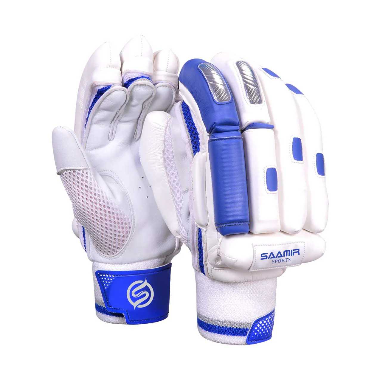 Черно-белые пользовательские перчатки для крикета Профессиональное качество удобные крикета/размер и цвет логотипа на заказ