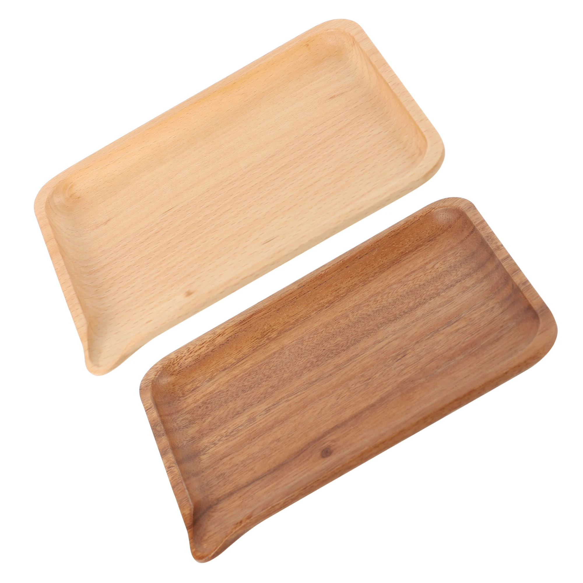 UKETA High Quality Elegant Design Walnut Wooden Tobacco Rolling Tray Custom Serving Tray for Tobacco