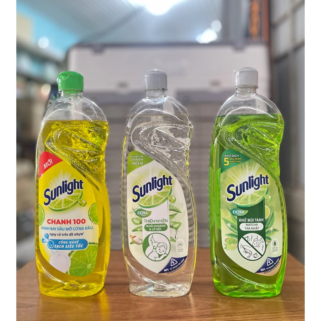 Sunligh-t lemon Dishwashing Liquid bottle 750g Deodorizing Natural Ingredients Dish wash Liquid Detergent With Different Scented