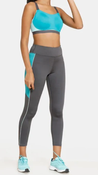 Top quality Women Soft Compression Full Supportive Yoga Sports Bra with Removable Cups