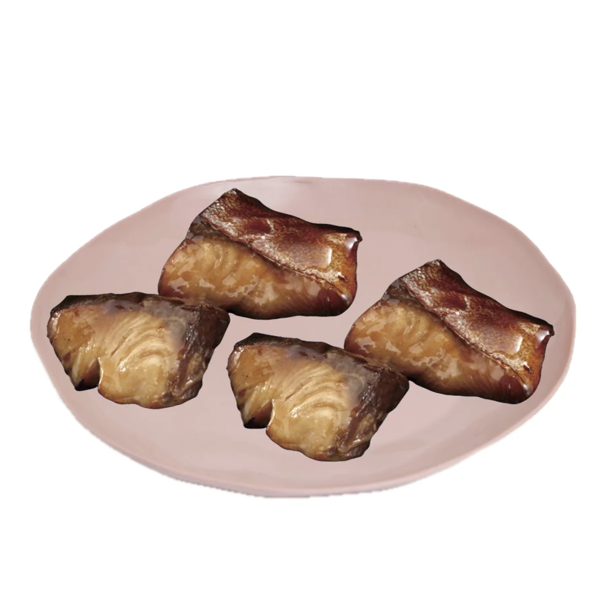 ISO Lunchbox Frozen ROASTED YELLOWTAIL SEASONED WITH SWEET SOY SAUCE Vacuum pack 225g Vietnam factory Bento Osechi topping