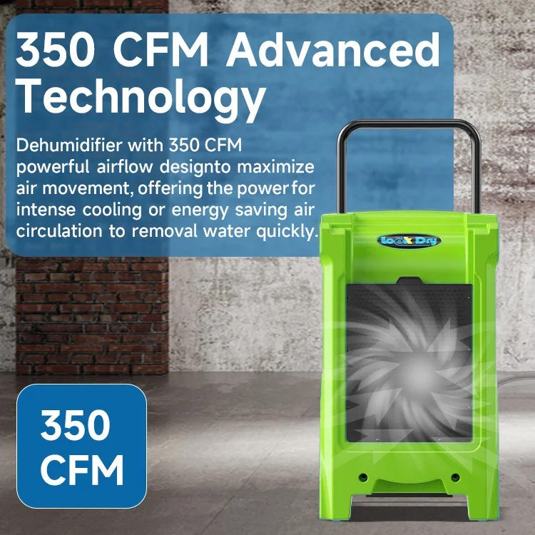 Dehumidifier CE Industrial Commercial Grade Dehumidifier for water damage restoration green house basement