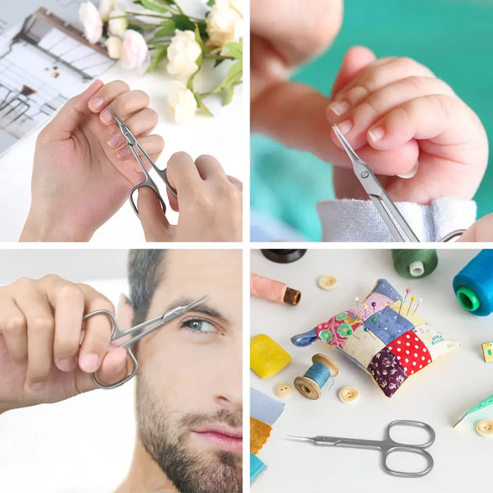 Профессиональные ножницы для кутикулы из нержавеющей стали высокого качества с индивидуальным логотипом от производителя по низкой цене