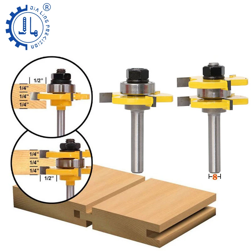 Slot Cutting Router Bit Tool Woodworking Milling Cutter Biscuit Router Bit For Wood Jointer