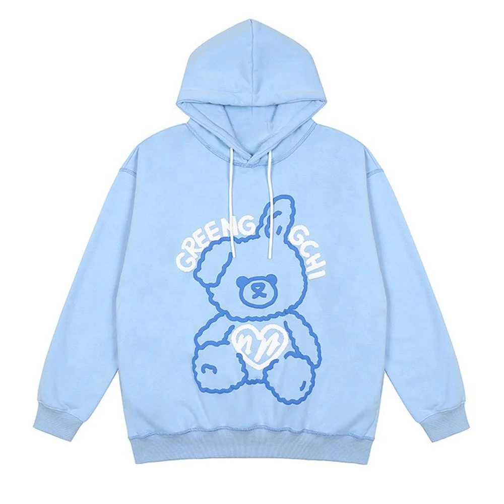 Wholesale Without Pockets Heavyweight Vintage Washed Custom Puff Print Hoodie High Quality Hooded Sweatshirts For Men And Women