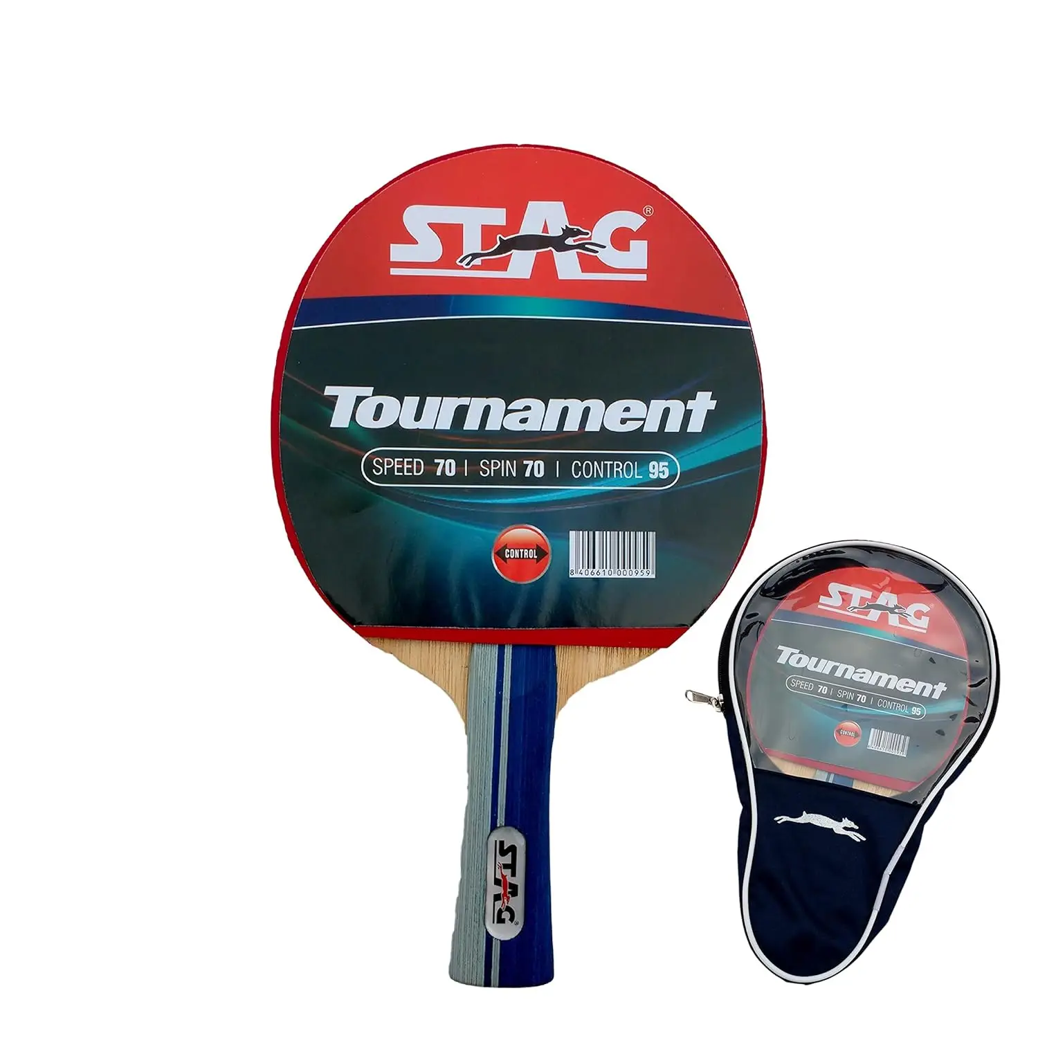 OEM Manufactured STAGGLOBAL Tournament Table Tennis Racket High Performance Sports Equipment