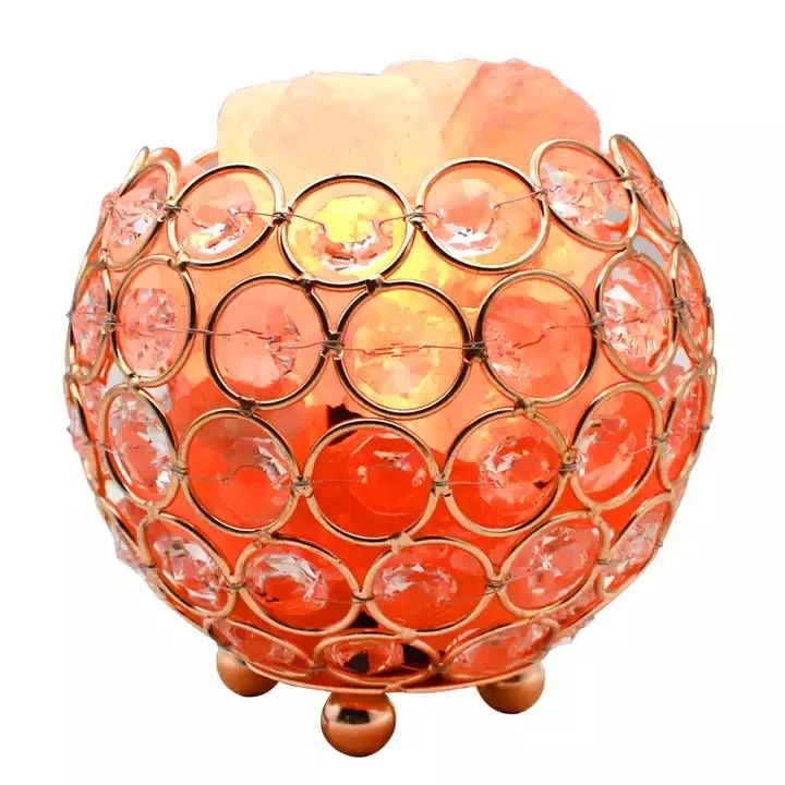 Decoration Holiday Gift Himalayan Lamp Natural lamp Pink Rock Salt oil diffuser Crystal Salt Lamps with Dimmable Touch Switch
