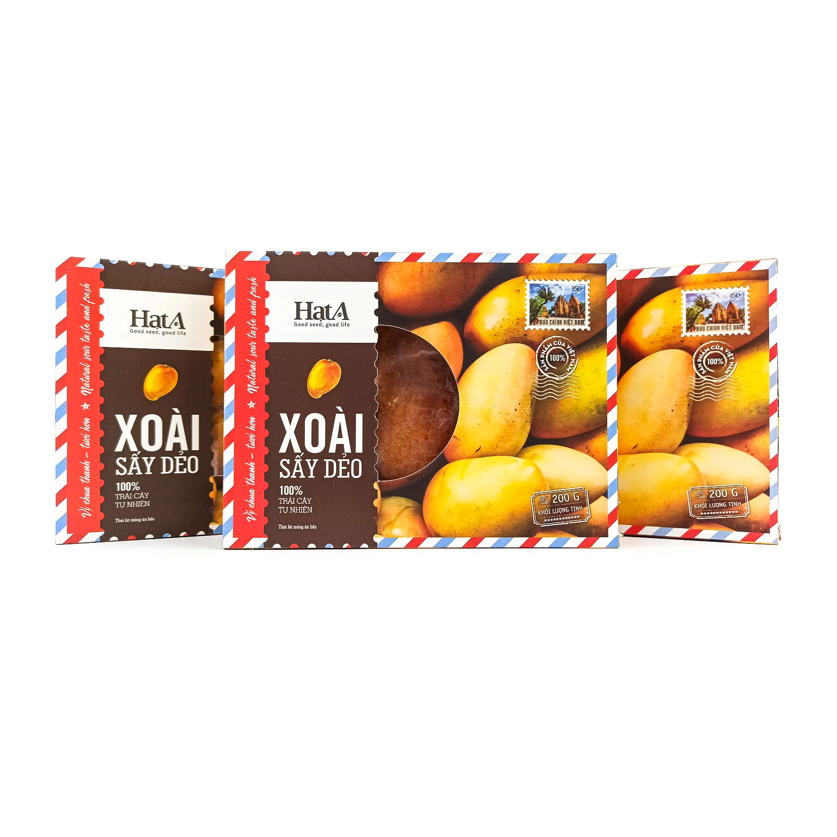 OEM ODM Private Soft Dried Mango 100% Natural Mango Dry Fruits HAT A brand made in Vietnam