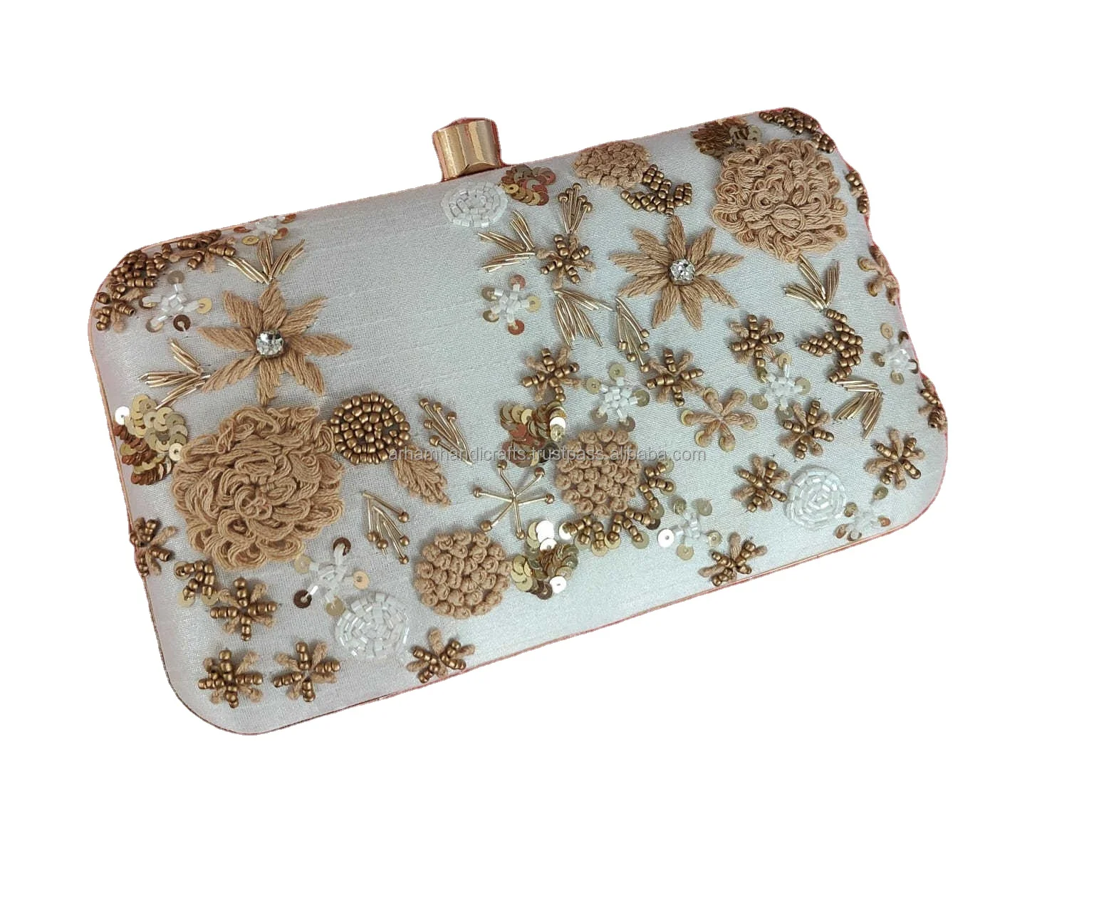 Luxury Handbags Diamond Clutch Bag Handmade Evening Dinner Bag For Women best evening bag hot selling in Qatar BY LUXURY CRAFTS