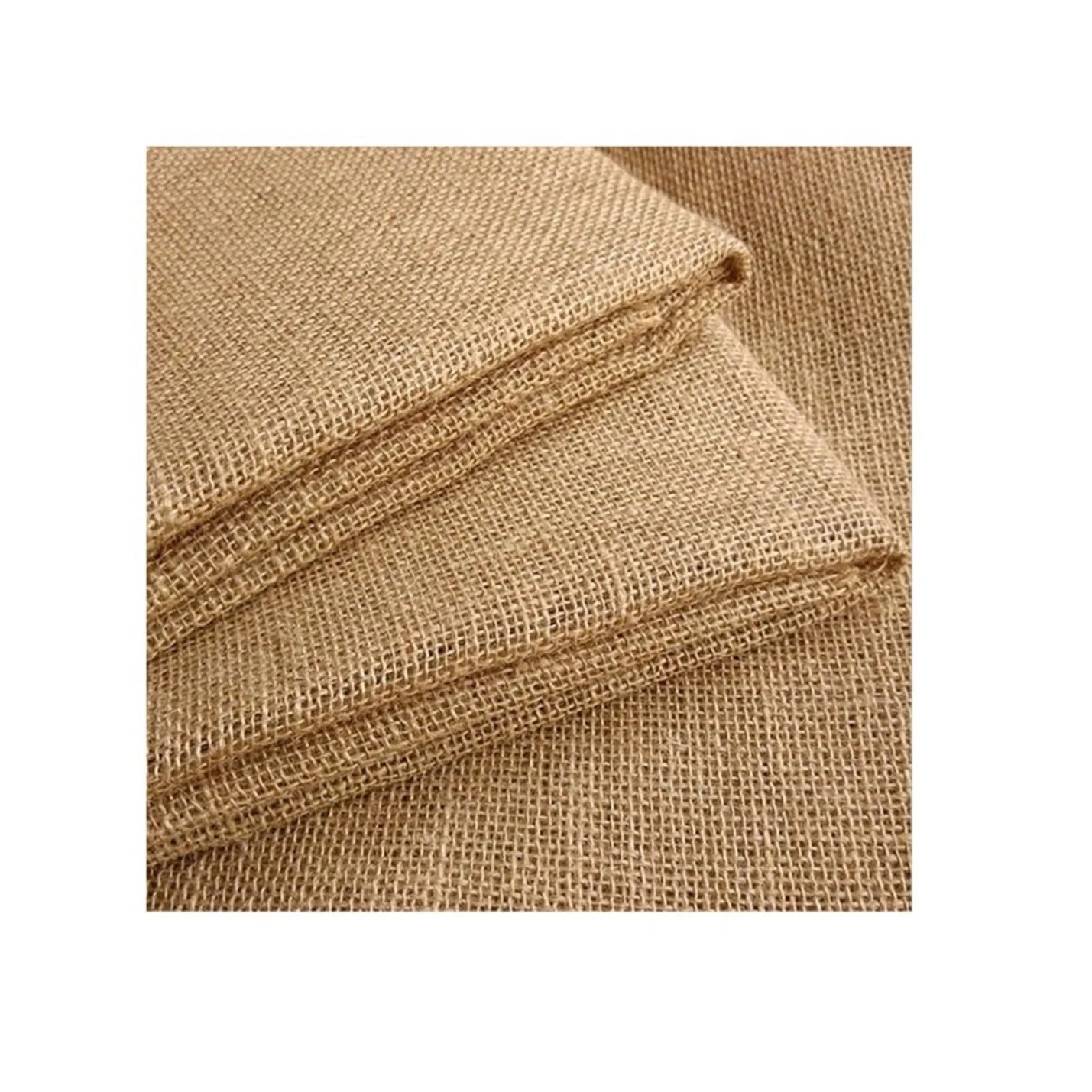 Wholesale Best Selling Non Woven 100% Jute Square Sheet Liner For Storing and Packaging Food Grain Items
