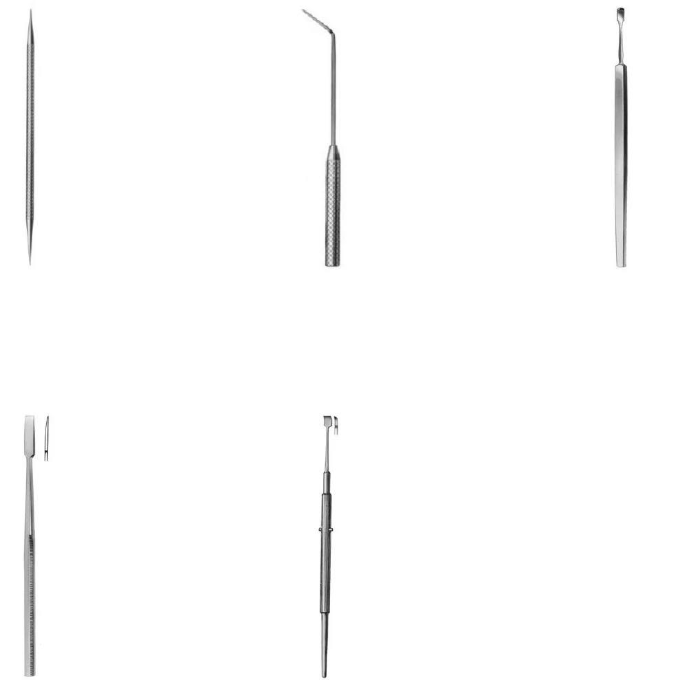 Латрикальный расширитель Castroviejo двухсторонний роллет-красник для лакримального мешка западное долото костей акриловой сумки 5 4 мм