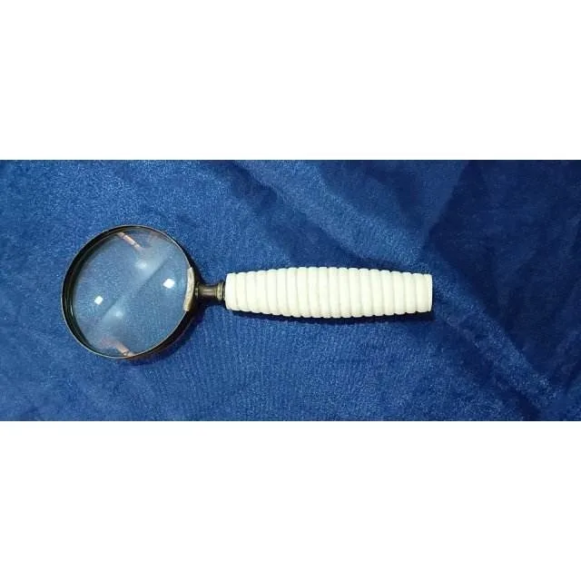 Resin Magnifying glass handheld glass best for map book reading and office desk design reading Resin magnifying glass