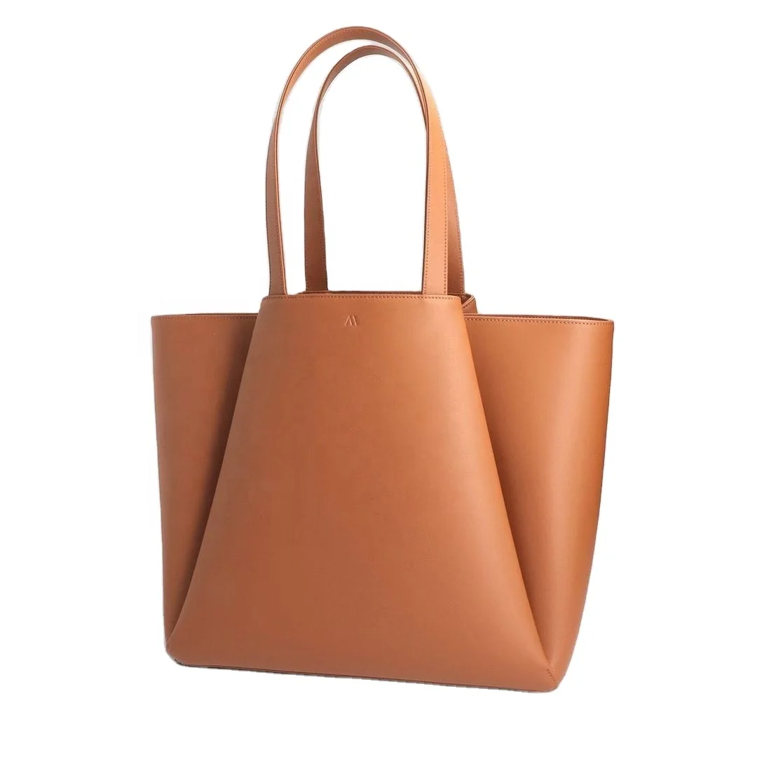 High Quality Genuine Leather Handmade Tote Bag With Strap Shoulder Bag English Style Top Indian Supplier Manufacturer