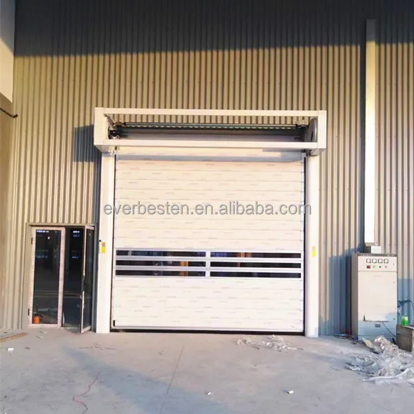 Best Selling Industrial Hard Panel Door Warehouse Overhead Lifting Metal Loading Dock Roll Up Steel Doors