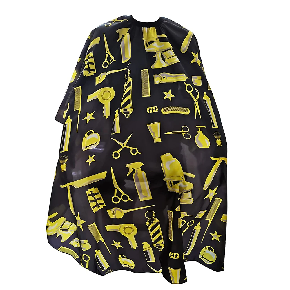 Sublimation Barber Salon Cape Polyester Nylon Haircut Apron Hair Cut Capes Best Quality Hair Stylish Barber Capes