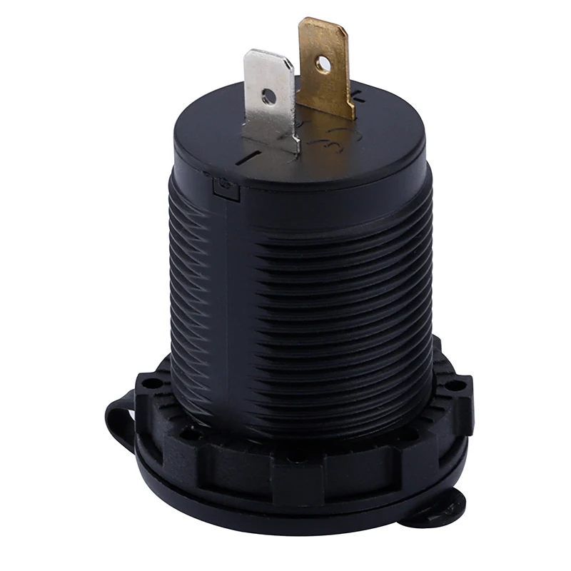 waterproof 12v power outlet dual bus boat marine car charger 12v usb socket socket car usb charger 12v usb voltmeter
