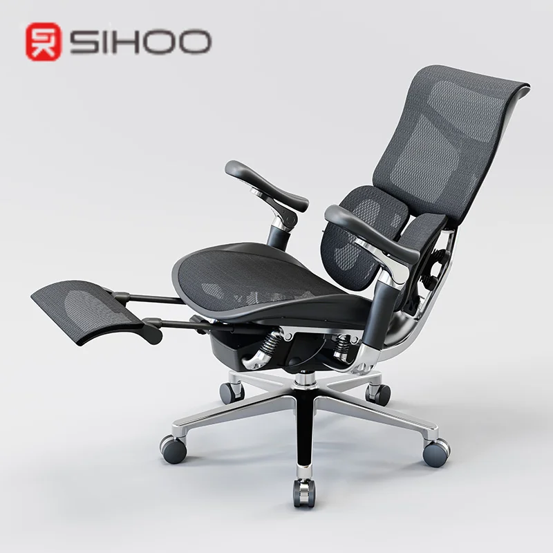 Новый дизайн роскошное офисное кресло SIHOO S300 эргономичное с полной сеткой шезлонг