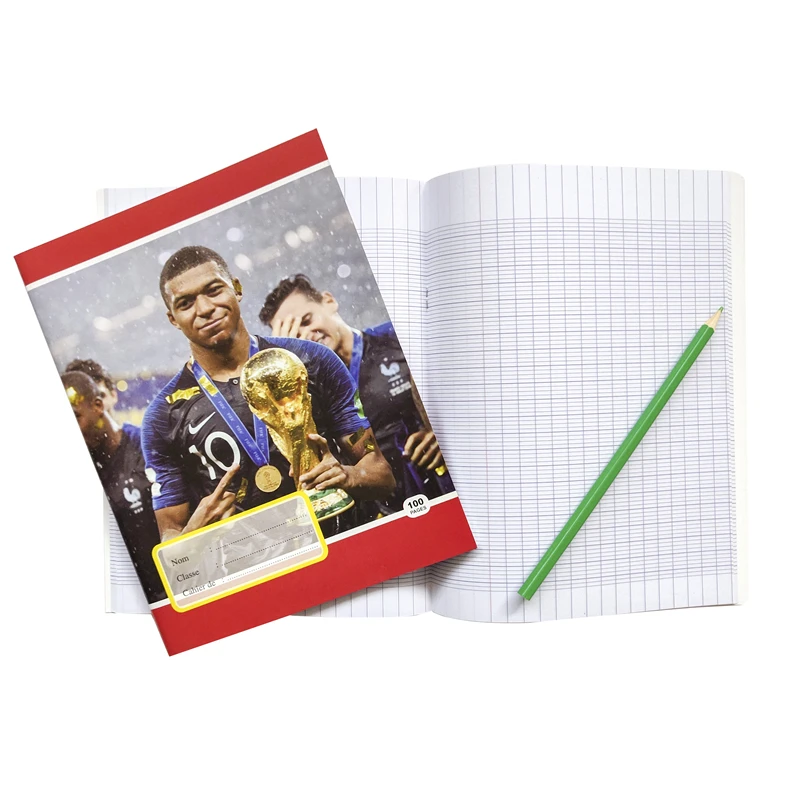 Оптовая продажа, дешевый учебный блокнот, 100 страниц для школьников из Африки