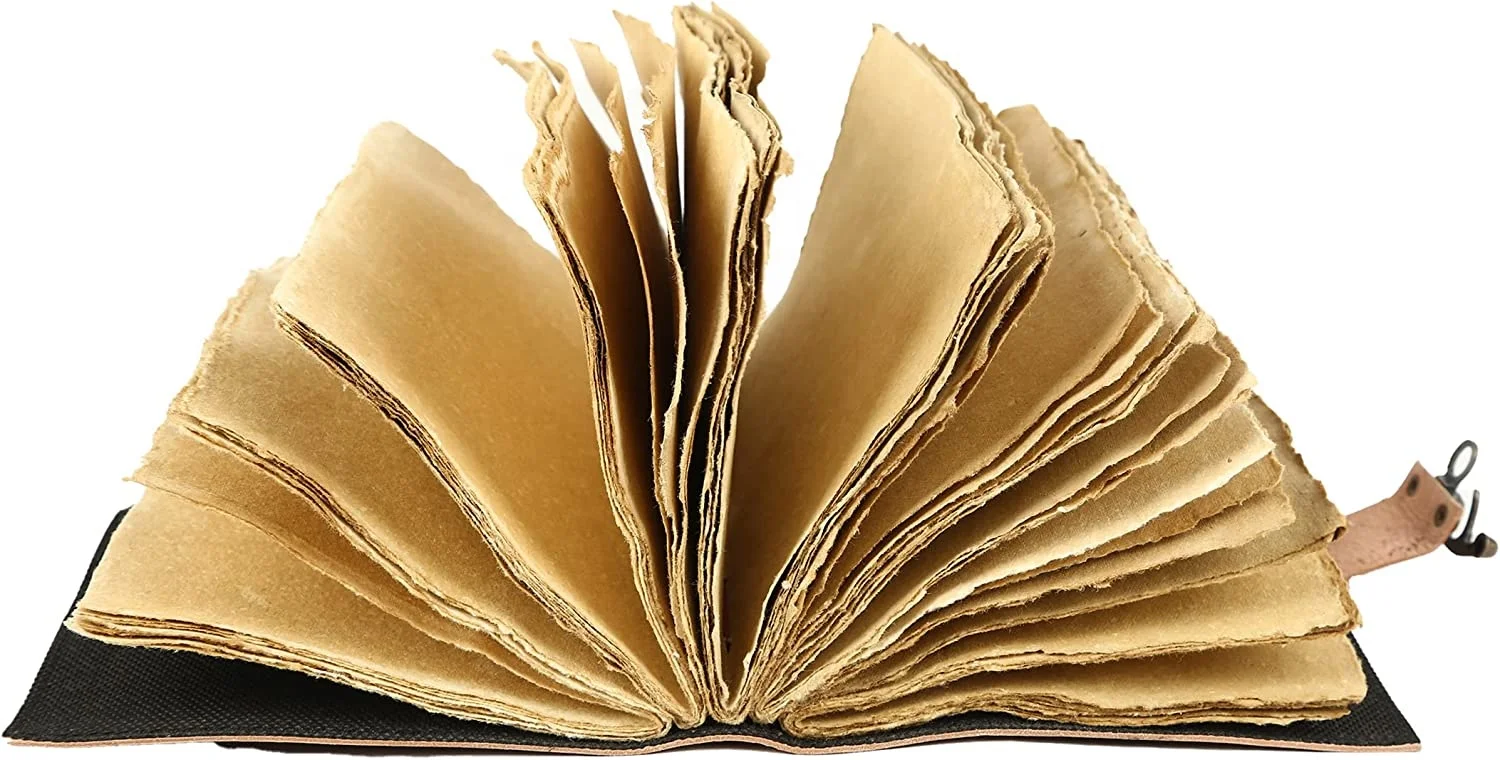 Vintage paper journals Deckle edge Paper Celtic Unicorn Leather Embossed Journal with lock Blank Notebook sketchbooks and dairy