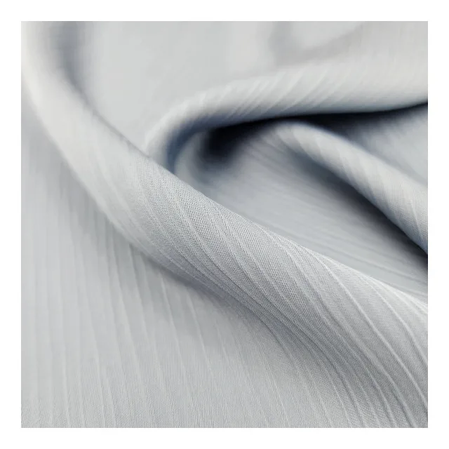 100% polyester yoru fabric textile satin yoru fabric crinkle crease fabric textile light weight middle thick woman dress blouse