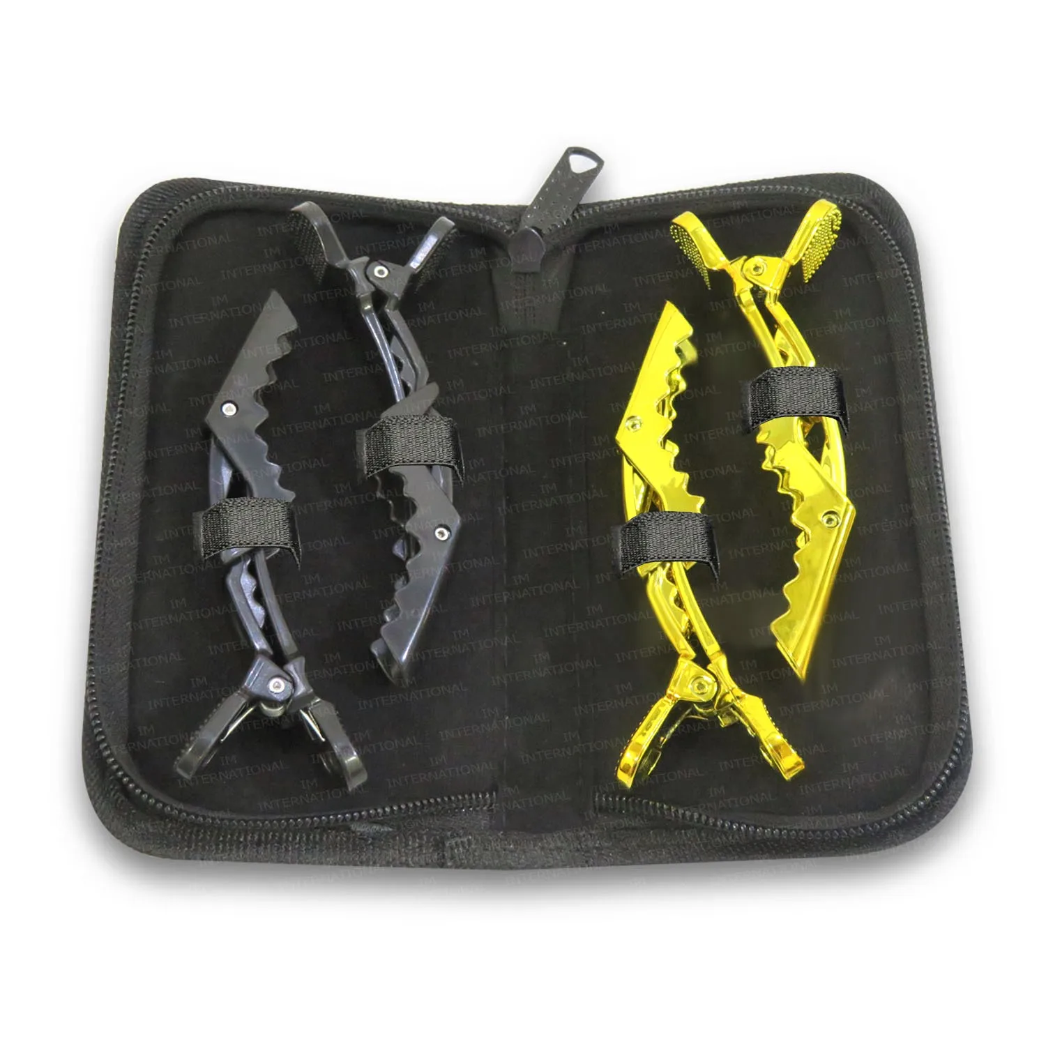 New Plastic Hair Clip Hairdressing Clamps Claw Section Alligator Clips Grip Barbers For Salon Styling Hair Accessories Kit Set