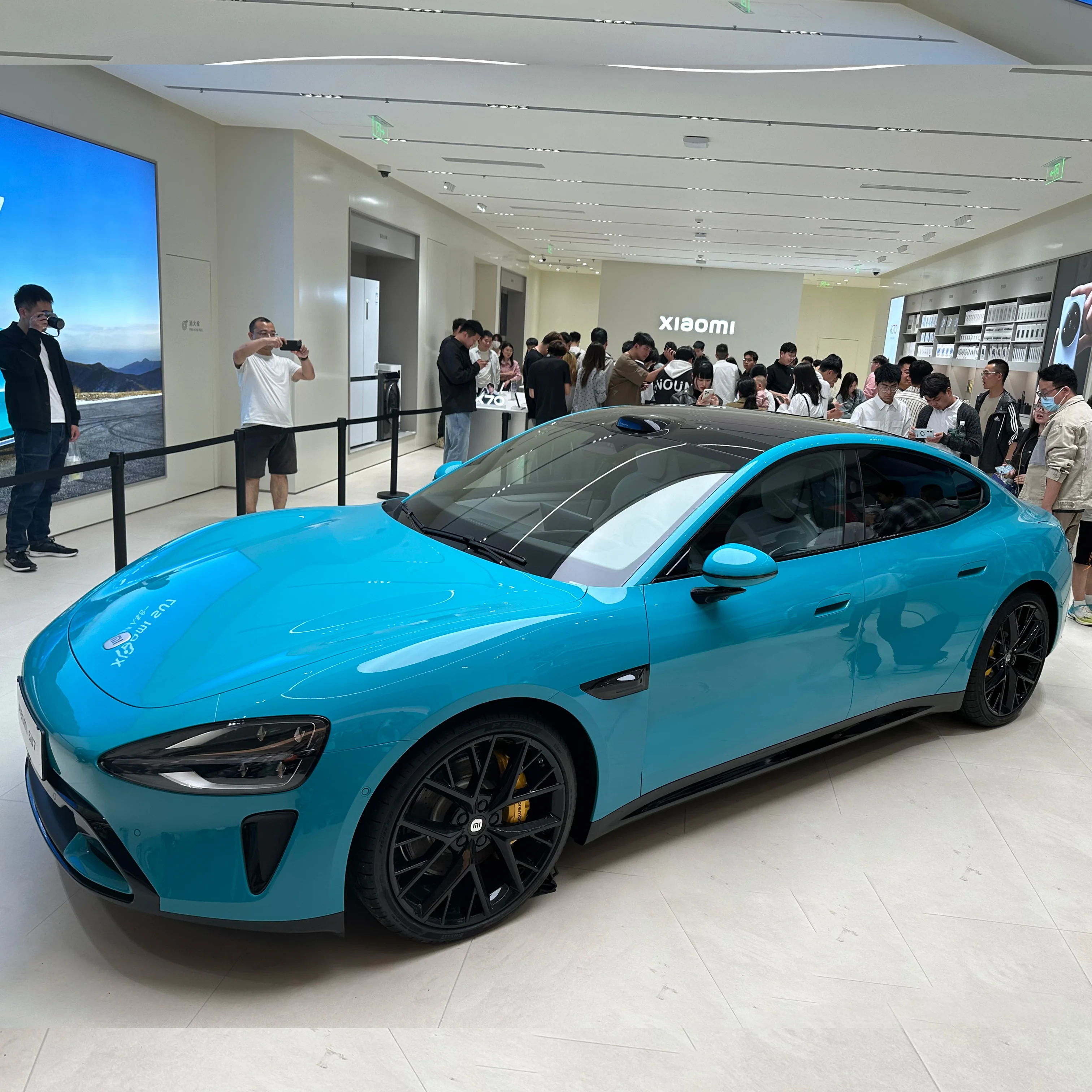 2024 Xiao mi SU7 электрический автомобиль 210 км/ч 5 мест седан автомобили электромобиль