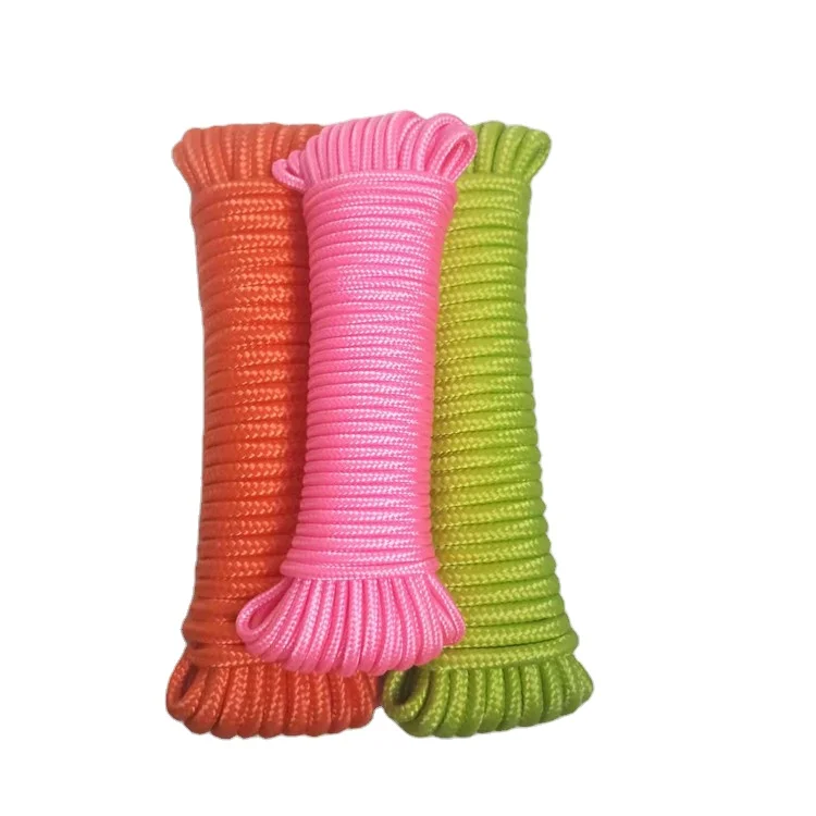 6mm 7mm 10mm 12mm  polypropylene braided  rope for agriculture