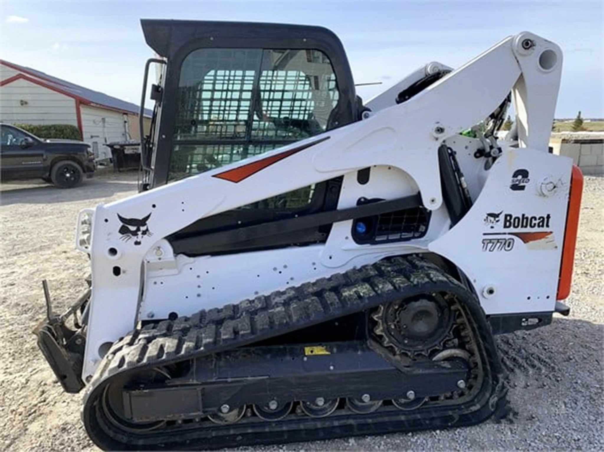 Worldwide Shipping T770 Bobcat Track Skid Steer Loader with Full Inspection Report and Low Ground Pressure for Sale