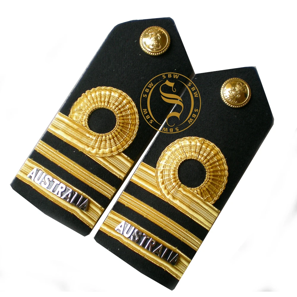 royal captain ceremonial shoulder boards pilot sub Lt commander epaulet available