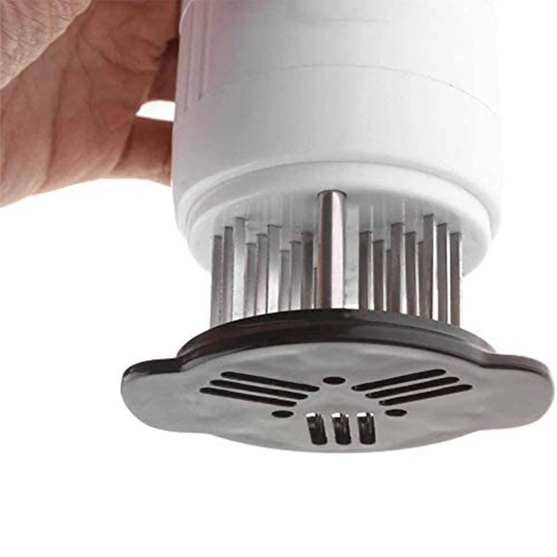Kitchen Syringe Multifunction Chicken Stainless Steel Injector Tool Needle Meat Tenderizer